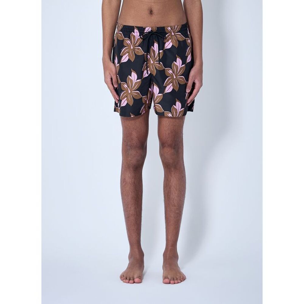 Gucci Men Printed Poplin Swim Shorts